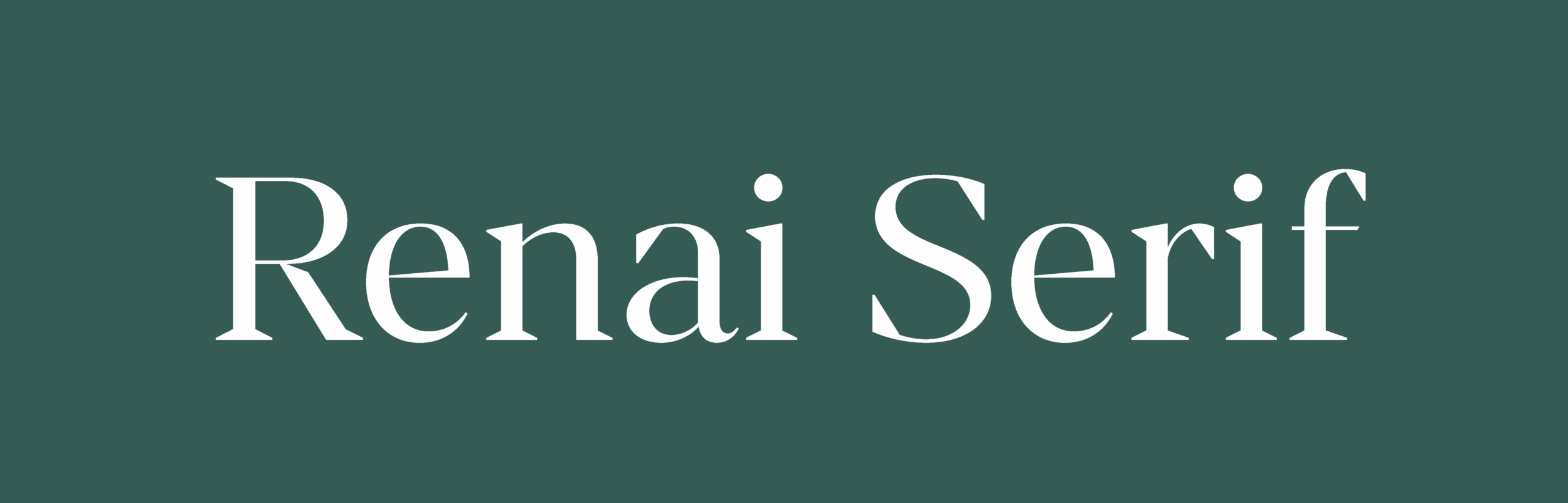 Babelfont – Renai Serif
