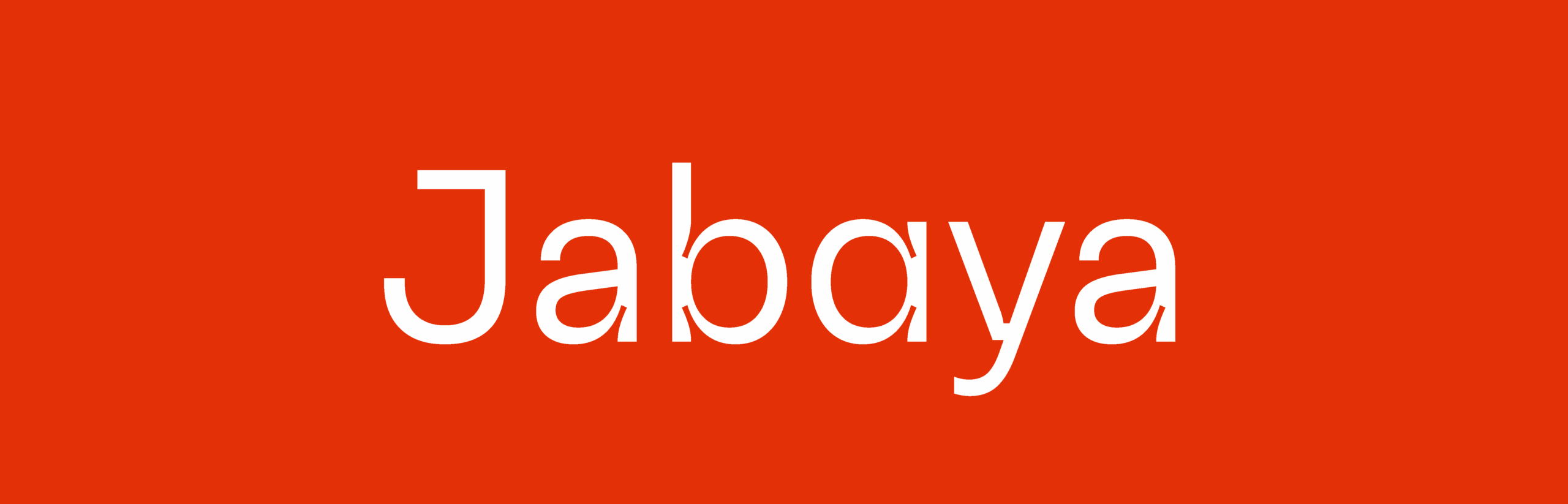 Babelfont – Jabaya