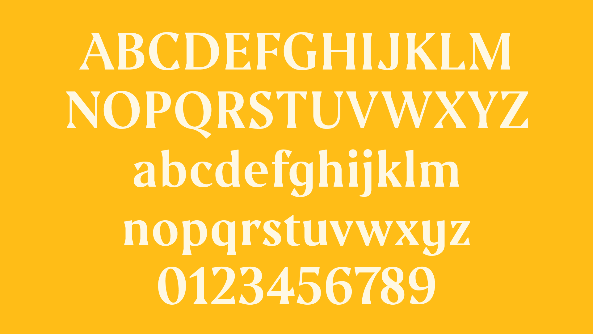 Babelfont – Bomika – Latin