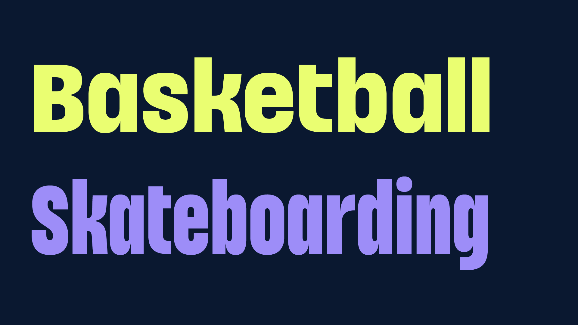 Babelfont – Numika – Latin