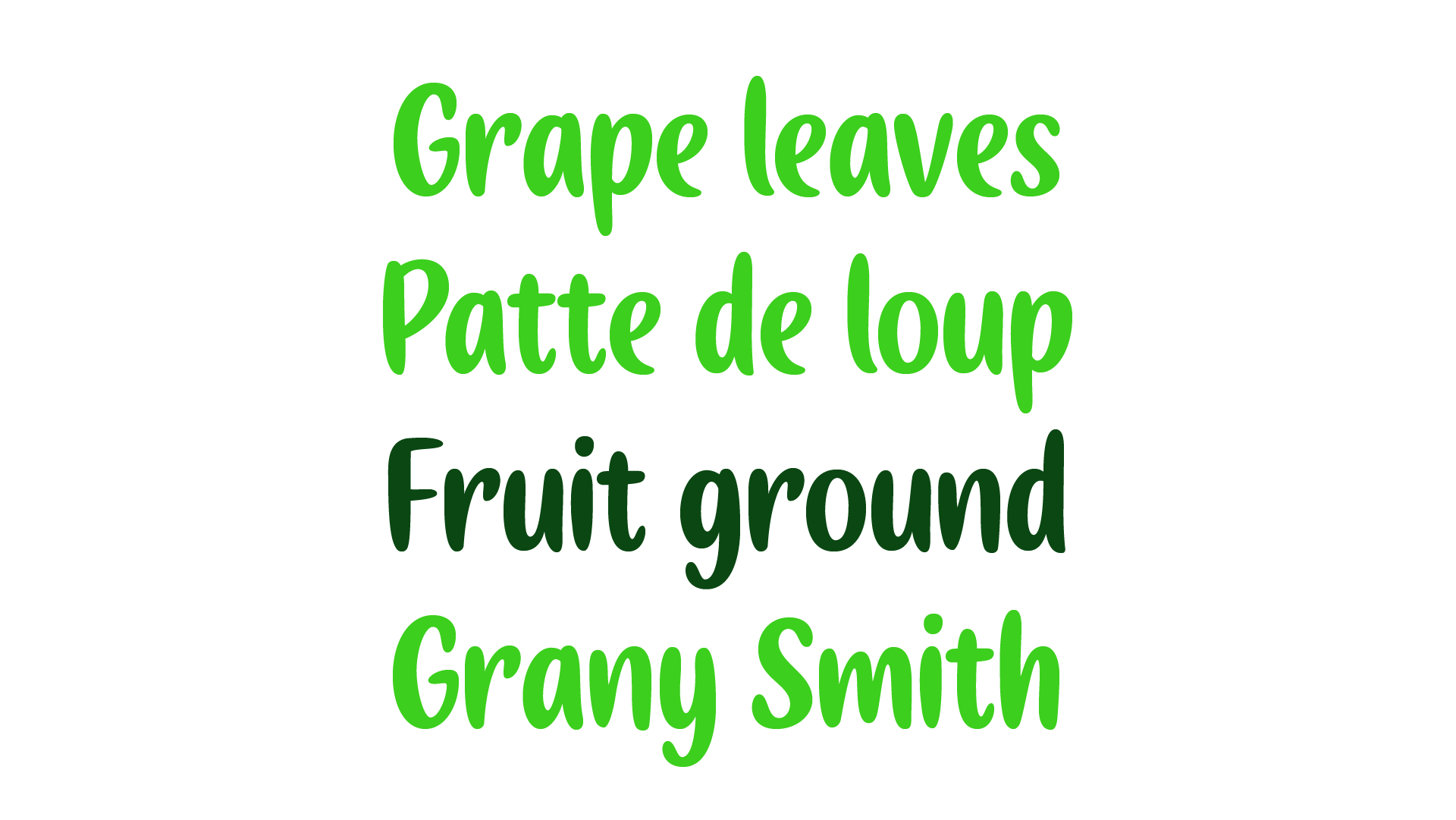 Babelfont – Amelky – Latin