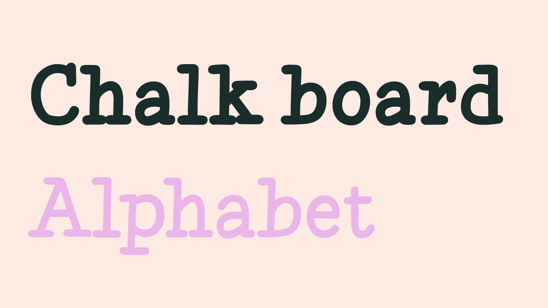 Babelfont – Cosmole – Latin