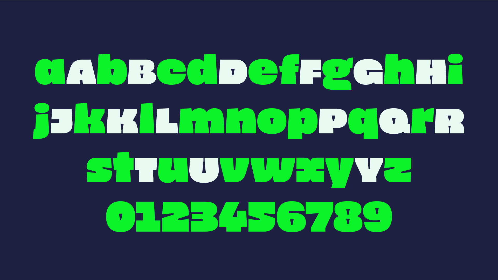 Babelfont – Cornesta – Latin