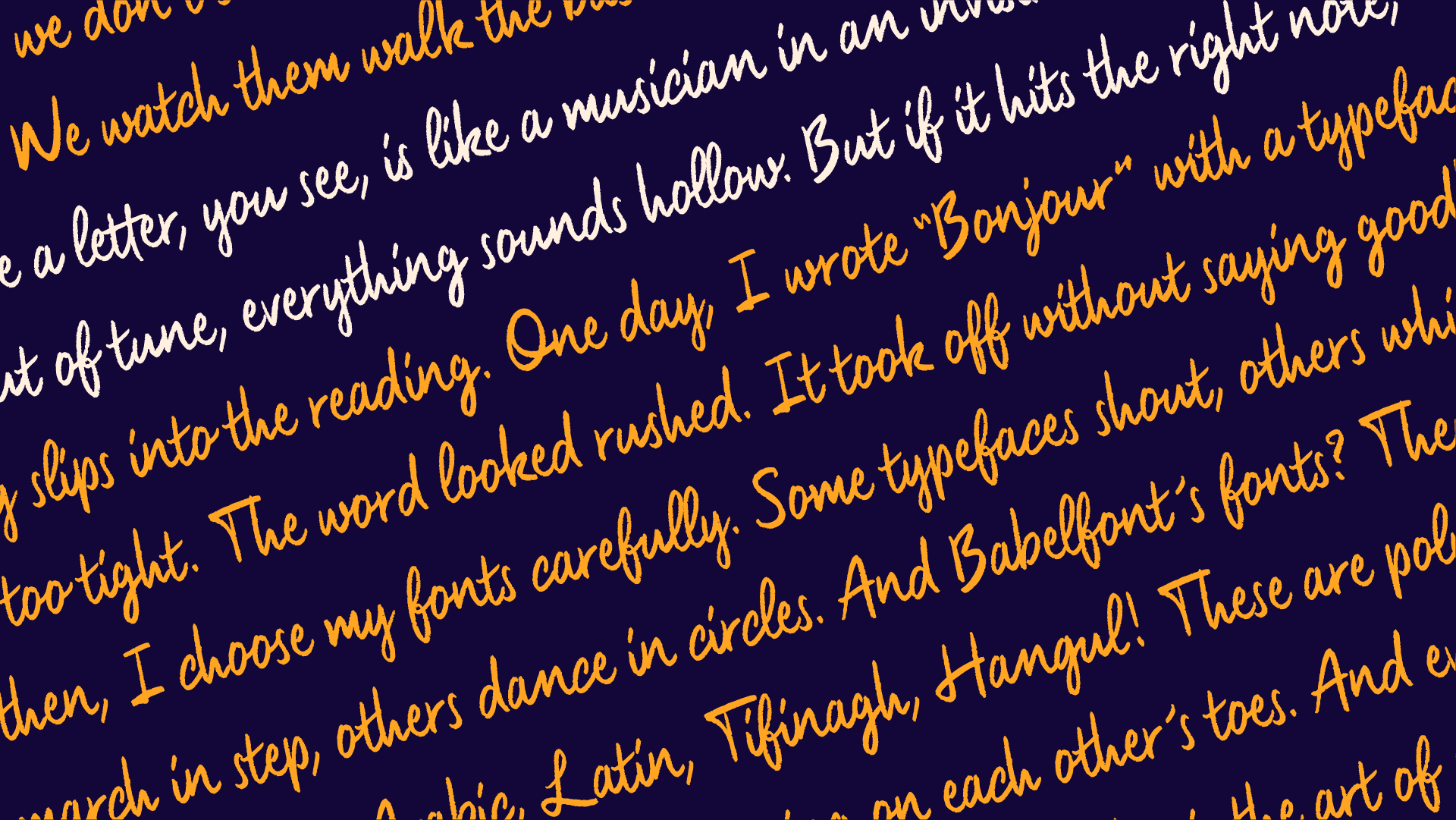 Babelfont – Dafine – Latin