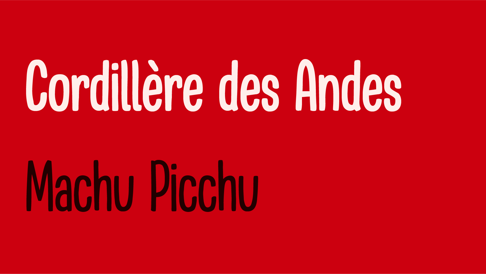 Babelfont – Macoret – Latin