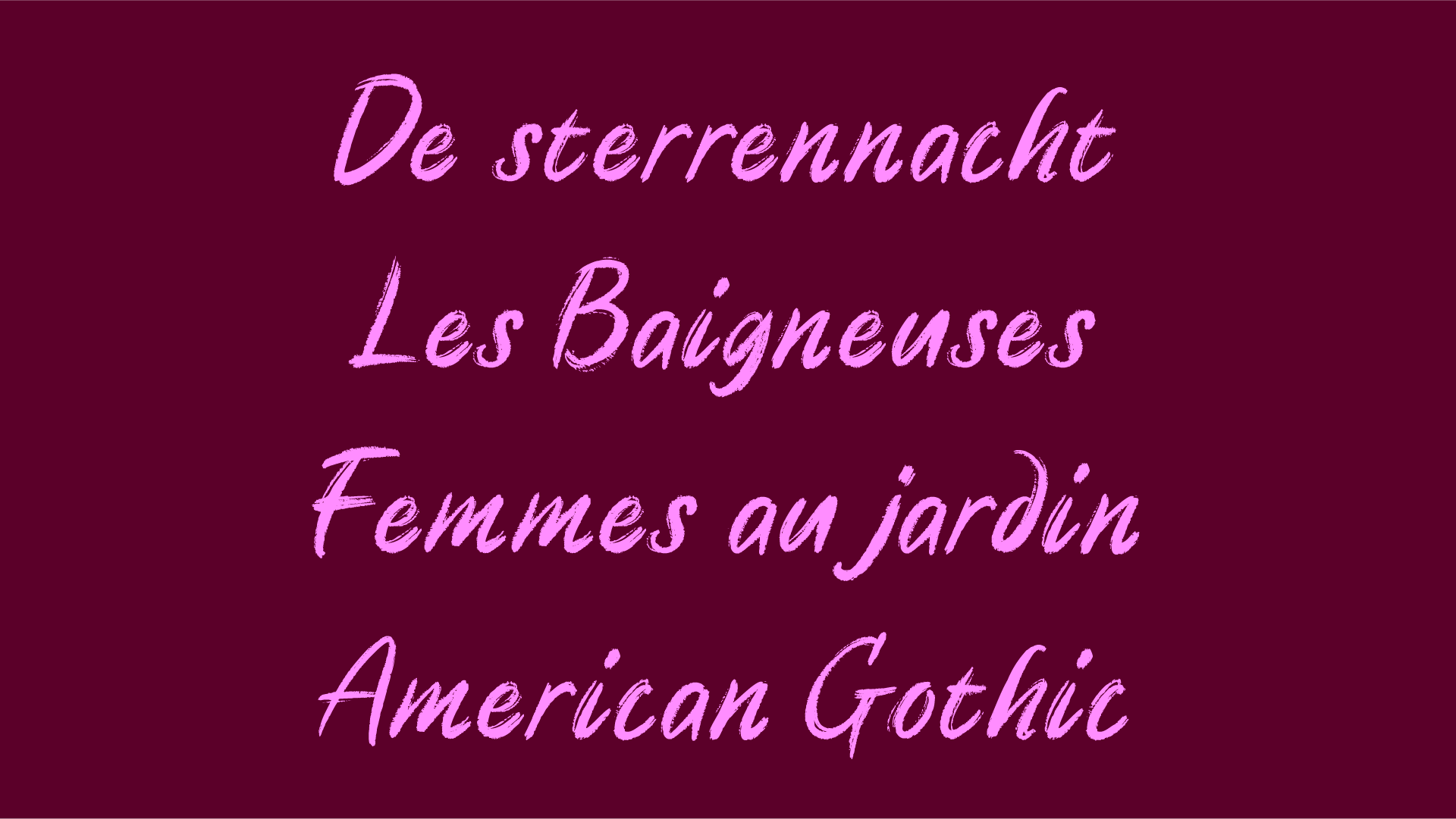 Babelfont – Ridela – Latin