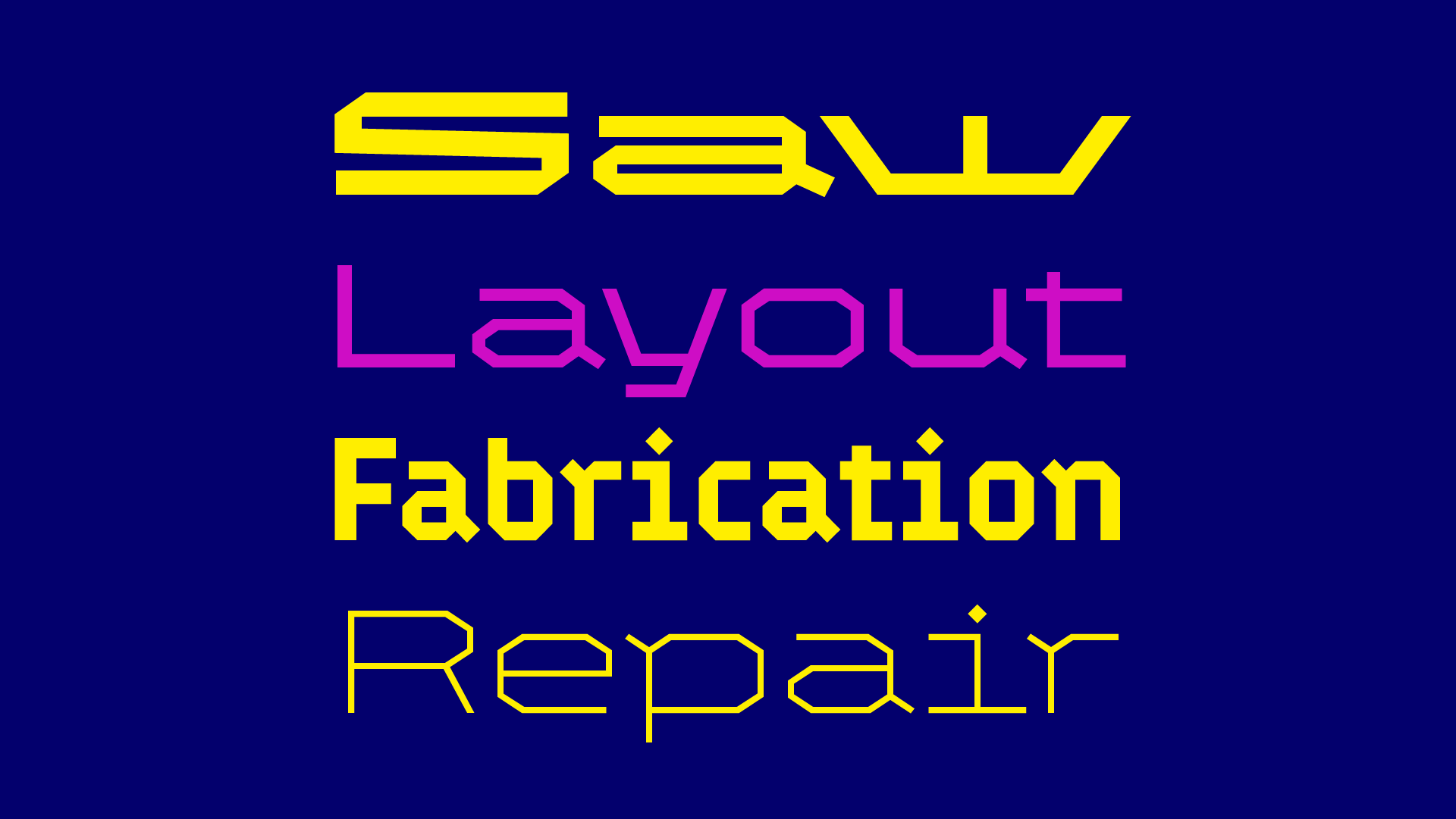 Babelfont – Selkio – Latin