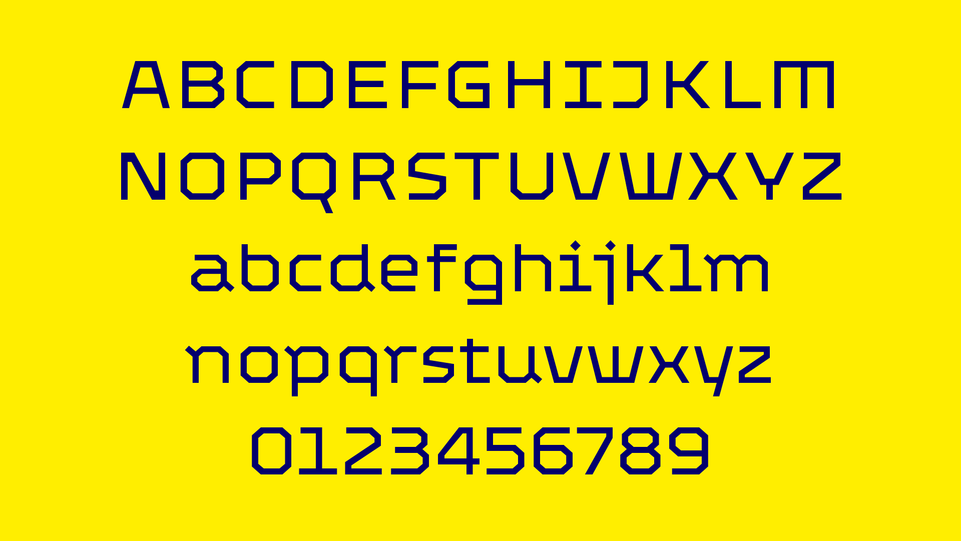 Babelfont – Selkio – Latin